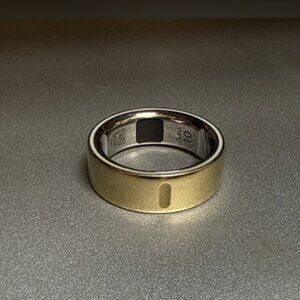 Oura Ring Gen 4 Gold, Size 10, Sleep Activity Tracker Smart Ring (READ)